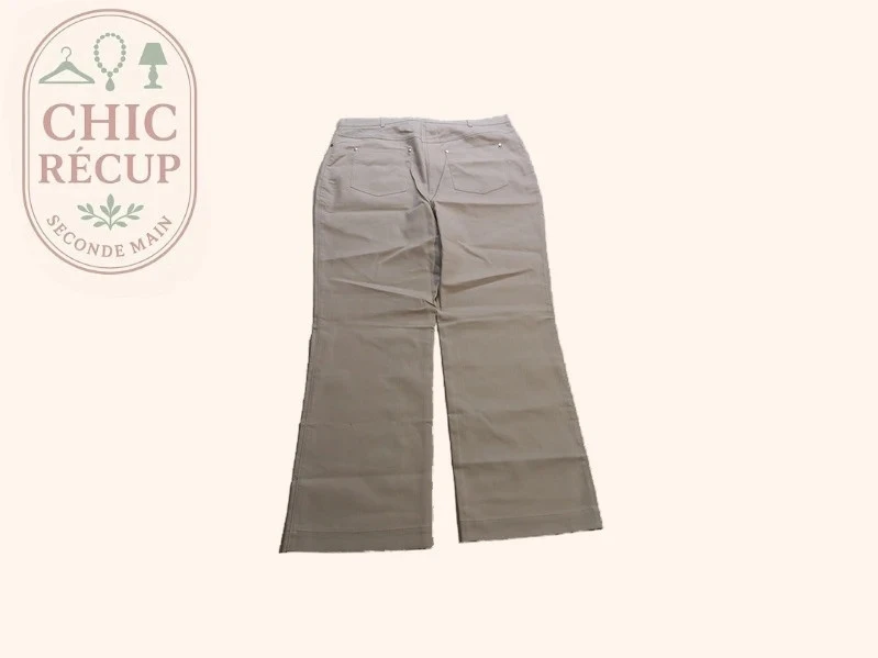 Pantalon Droit Damart - Xl - Crème - Labag-166 – photo 6